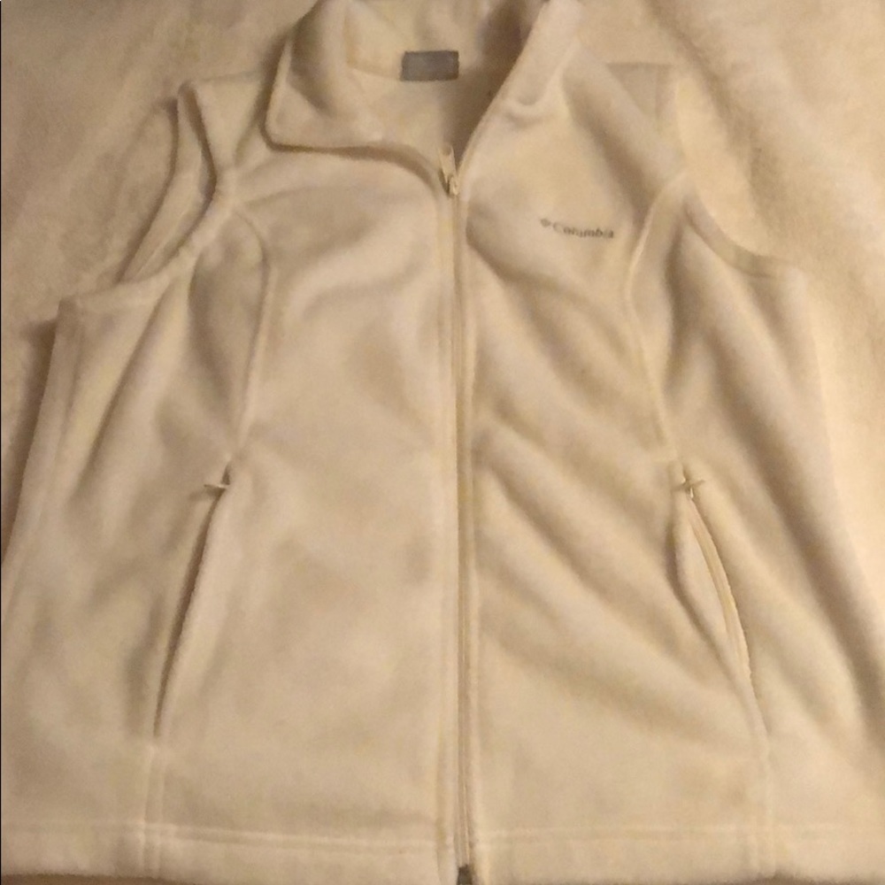 White Columbia Vest